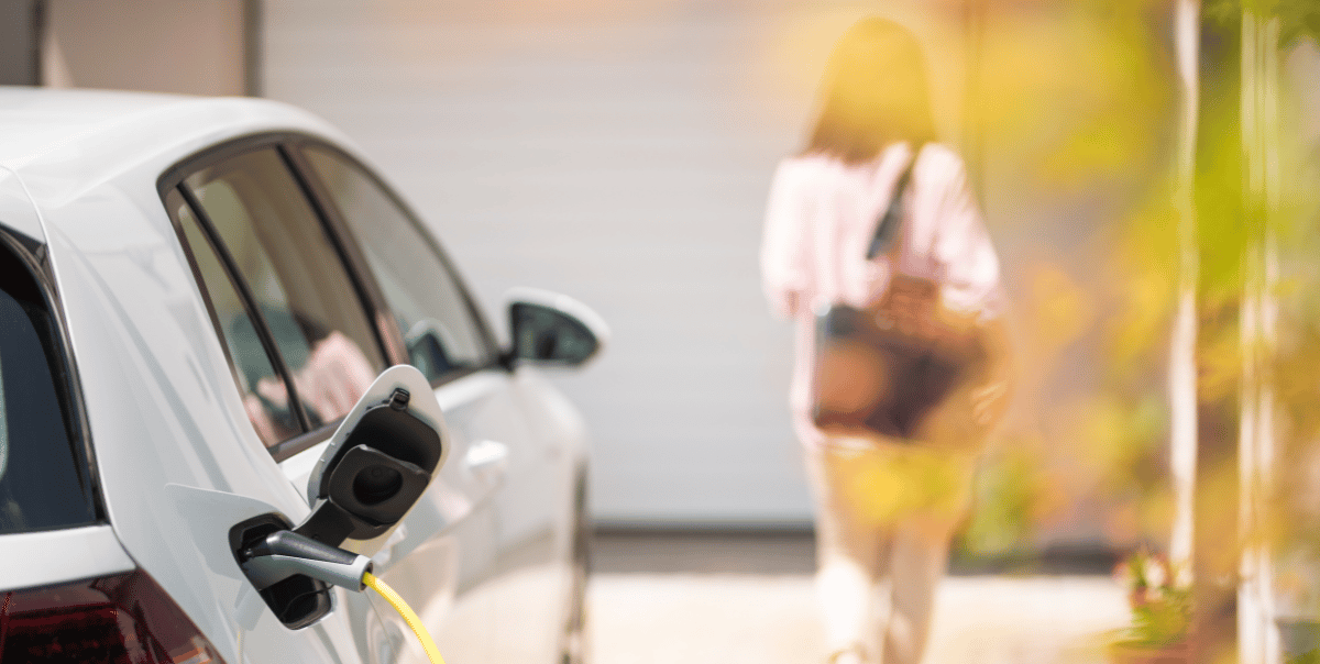 electric vehicle benefits of the inflation reduction act for homeowners to purchase ev and install ev charger and level 2 ev charging station at home