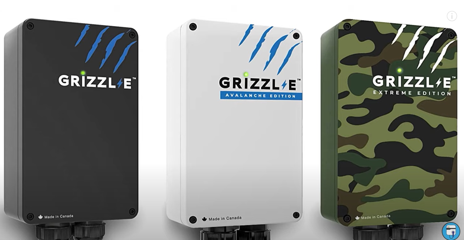 grizzl e smart ev charger review colors